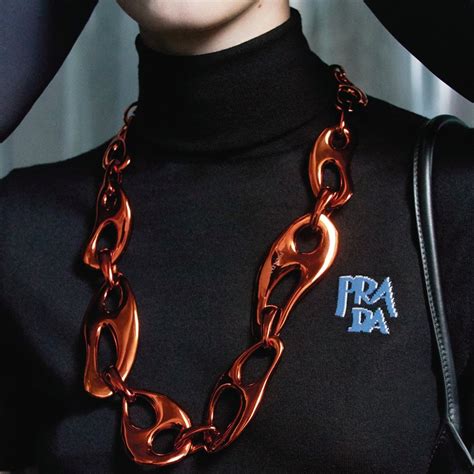 women's prada necklace|prada necklace for women.